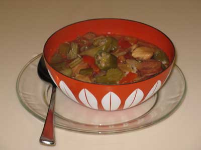 Bowl of gumbo