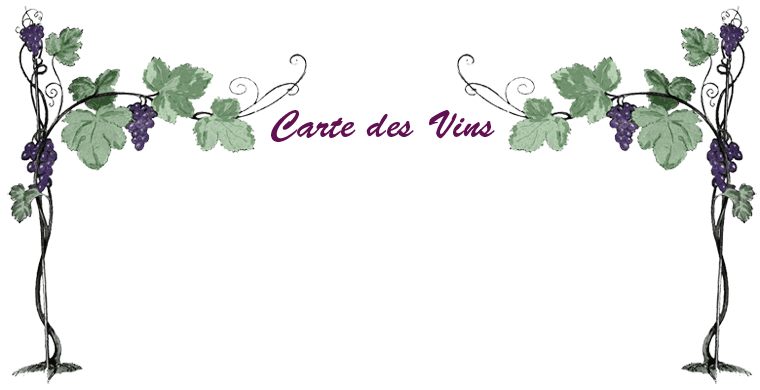 Carte des Vins